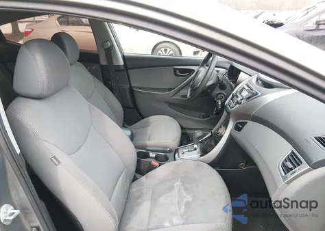 2013 Hyundai Elantra Gls из США, поврежденный, VIN 5NPDH4AE6DH421399
